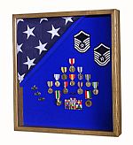 Collectors Cases - Memory Showcases - Military Honors - Large